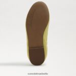 Sam Edelman Ballerinas von Felicia Kinder buttergelbes Leder Schuhwerk 2P8JNV992 - Image 6