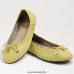 Sam Edelman Ballerinas von Felicia Kinder buttergelbes Leder Schuhwerk 2P8JNV992 - Image 7