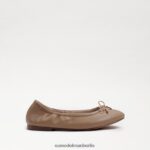 Sam Edelman Ballerinas von Felicia Kinder klassisches Nude-Leder Schuhwerk 2P8JNV987 - Image 2