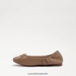 Sam Edelman Ballerinas von Felicia Kinder klassisches Nude-Leder Schuhwerk 2P8JNV987 - Image 4