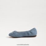 Sam Edelman Ballerinas von Felicia Kinder Montroseblau Schuhwerk 2P8JNV986 - Image 4