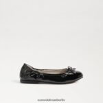 Sam Edelman Ballerinas von Felicia Kinder schwarzes Lackleder Schuhwerk 2P8JNV998 - Image 2