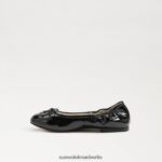 Sam Edelman Ballerinas von Felicia Kinder schwarzes Lackleder Schuhwerk 2P8JNV998 - Image 4