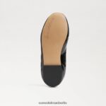 Sam Edelman Ballerinas von Felicia Kinder schwarzes Lackleder Schuhwerk 2P8JNV998 - Image 6