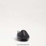 Sam Edelman Ballerinas von Felicia Kinder schwarzes Leder Schuhwerk 2P8JNV988 - Image 5