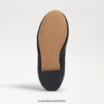 Sam Edelman Ballerinas von Felicia Kinder schwarzes Leder Schuhwerk 2P8JNV988 - Image 6