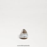 Sam Edelman Ballerinas von Felicia Kinder weiches Silber Schuhwerk 2P8JNV997 - Image 3
