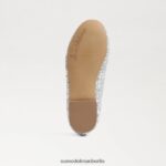 Sam Edelman Ballerinas von Felicia Kinder weiches Silber Schuhwerk 2P8JNV997 - Image 6