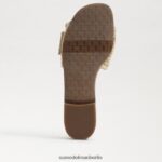 Sam Edelman Bambi-Slide-Sandale Frauen natürlich Schuhwerk 2P8JNV67 - Image 6