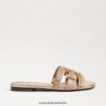Sam Edelman Bay Fleur Slide-Sandale Frauen Buchenholz Schuhwerk 2P8JNV623 - Image 2