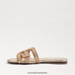 Sam Edelman Bay Fleur Slide-Sandale Frauen Buchenholz Schuhwerk 2P8JNV623 - Image 4