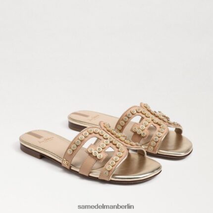 Sam Edelman Bay Fleur Slide-Sandale Frauen Buchenholz Schuhwerk 2P8JNV623