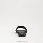 Sam Edelman Bay Fleur Slide-Sandale Frauen Schwarz Schuhwerk 2P8JNV622 - Image 5