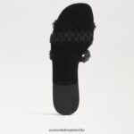 Sam Edelman Bay Fleur Slide-Sandale Frauen Schwarz Schuhwerk 2P8JNV622 - Image 6