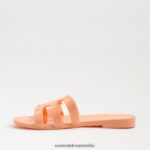 Sam Edelman Bay Jelly Slide-Sandale Frauen Pfirsichperle Schuhwerk 2P8JNV223 - Image 4