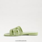 Sam Edelman Bay Jelly Slide-Sandale Frauen Sommerbirne Schuhwerk 2P8JNV217 - Image 4