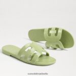 Sam Edelman Bay Jelly Slide-Sandale Frauen Sommerbirne Schuhwerk 2P8JNV217 - Image 7