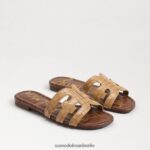 Sam Edelman Bay-Slide-Sandale Frauen bräunliche Bräune Schuhwerk 2P8JNV18