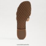 Sam Edelman Bay-Slide-Sandale Frauen bräunliche Bräune Schuhwerk 2P8JNV18 - Image 6