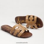 Sam Edelman Bay-Slide-Sandale Frauen bräunliche Bräune Schuhwerk 2P8JNV18 - Image 7