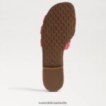 Sam Edelman Bay-Slide-Sandale Frauen Calypso-Koralle Schuhwerk 2P8JNV11 - Image 6