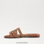 Sam Edelman Bay-Slide-Sandale Frauen cuoio Schuhwerk 2P8JNV19 - Image 4