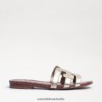 Sam Edelman Bay-Slide-Sandale Frauen geschmolzenes Gold Schuhwerk 2P8JNV15 - Image 2