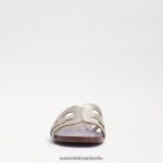 Sam Edelman Bay-Slide-Sandale Frauen geschmolzenes Gold Schuhwerk 2P8JNV15 - Image 3