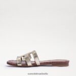 Sam Edelman Bay-Slide-Sandale Frauen geschmolzenes Gold Schuhwerk 2P8JNV15 - Image 4
