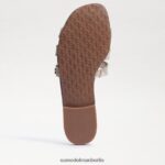 Sam Edelman Bay-Slide-Sandale Frauen geschmolzenes Gold Schuhwerk 2P8JNV15 - Image 6