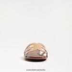 Sam Edelman Bay-Slide-Sandale Frauen Mandelpatent Schuhwerk 2P8JNV20 - Image 3