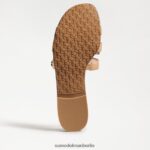 Sam Edelman Bay-Slide-Sandale Frauen Mandelpatent Schuhwerk 2P8JNV20 - Image 6
