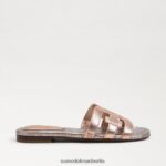 Sam Edelman Bay-Slide-Sandale Frauen Roségold Schuhwerk 2P8JNV17 - Image 2