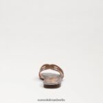 Sam Edelman Bay-Slide-Sandale Frauen Roségold Schuhwerk 2P8JNV17 - Image 5