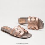 Sam Edelman Bay-Slide-Sandale Frauen Roségold Schuhwerk 2P8JNV17 - Image 7