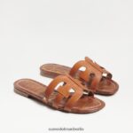 Sam Edelman Bay-Slide-Sandale Frauen Sattelleder Schuhwerk 2P8JNV14