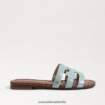 Sam Edelman Bay-Slide-Sandale Frauen Seeschaumblau Schuhwerk 2P8JNV6 - Image 2