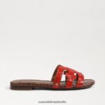 Sam Edelman Bay-Slide-Sandale Frauen Terrakottarot Schuhwerk 2P8JNV23 - Image 2