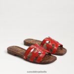 Sam Edelman Bay-Slide-Sandale Frauen Terrakottarot Schuhwerk 2P8JNV23