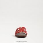 Sam Edelman Bay-Slide-Sandale Frauen Terrakottarot Schuhwerk 2P8JNV23 - Image 3