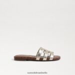Sam Edelman Bay-Slide-Sandale Kinder geschmolzenes Gold Schuhwerk 2P8JNV889 - Image 2