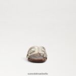 Sam Edelman Bay-Slide-Sandale Kinder geschmolzenes Gold Schuhwerk 2P8JNV889 - Image 3