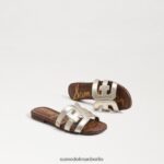 Sam Edelman Bay-Slide-Sandale Kinder geschmolzenes Gold Schuhwerk 2P8JNV889 - Image 7