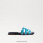Sam Edelman Bay-Slide-Sandale Kinder Milosblau/Hudsonmarine Schuhwerk 2P8JNV884 - Image 2