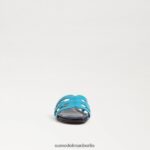 Sam Edelman Bay-Slide-Sandale Kinder Milosblau/Hudsonmarine Schuhwerk 2P8JNV884 - Image 3