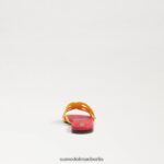 Sam Edelman Bay-Slide-Sandale Kinder Mimose gelb/ultra fuscia Schuhwerk 2P8JNV886 - Image 5