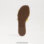 Sam Edelman Bay-Slide-Sandale Kinder Mimose gelb/ultra fuscia Schuhwerk 2P8JNV886 - Image 6