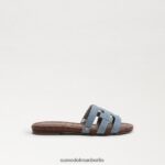 Sam Edelman Bay-Slide-Sandale Kinder Montroseblau Schuhwerk 2P8JNV885 - Image 2