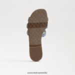 Sam Edelman Bay-Slide-Sandale Kinder Montroseblau Schuhwerk 2P8JNV885 - Image 6