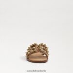 Sam Edelman Bay Soleil Slide-Sandale Frauen cuoio Schuhwerk 2P8JNV508 - Image 3